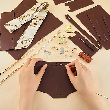 DIY Sew on PU Leather Crossbody Bag Making Kit(DIY-WH0386-71A)-3