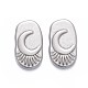 304 Stainless Steel Cabochons(STAS-K213-08P)-1