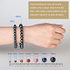 Non-magnetic Synthetic Hematite Round Beads Stretch Bracelets(BJEW-PH0001-8mm-22)-6