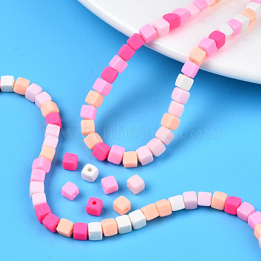 Handmade Polymer Clay Beads Strands(X-CLAY-N008-061-09)-8