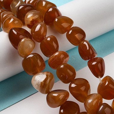 Natural Agate Beads Strands(G-H295-B01-01)-2