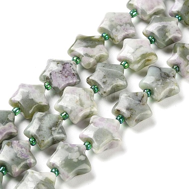 Star Peace Jade Beads