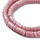 натуральный розовый опал бусы пряди(G-L585-B02-01)-4