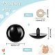 Resin Doll Craft Eyes(DOLL-WH0001-14E-01)-2