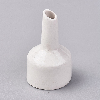 Porcelain Buchner Filter Funnel, for Laboratory, Linen, 41.5x25mm, Inner Diameter: 21mm
