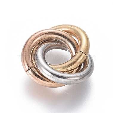 Multi-color Ring Stainless Steel Linking Rings