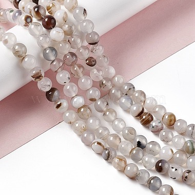 agate perles brins(X-G-C011-01B)-2