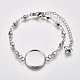 Valentine's Day 304 Stainless Steel Bracelet Making(STAS-L248-007P)-1