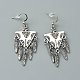 Bohemia Alloy Geometry Dangle Earrings for Women(EJEW-WH0004-48C)-1