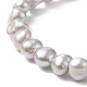 Natural Pearl Beaded Stretch Bracelets for Women(BJEW-JB09136)-4