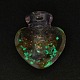 Handmade Luminous Lampwork  Perfume Bottle Pendants(LAMP-P044-K02)-2