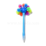 Plastic Diamond Painting Point Drill Pen, Diamond Painting Tools, with Monster Bacteria Ornament, Blue, 200x71mm, Pen: 11mm wide, Hole: 1.8mm(DIY-H156-05B)