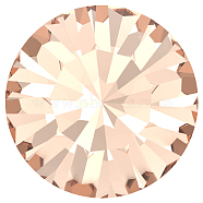 Preciosa&reg MAXIMA Crystal Round Stones, Czech Crystal, Dura Foiling, Round(431 11 615 Chaton), 90300 Light Peach, SS29(6.15~6.35mm), 144pcs/gross(X-PRC-RBSS29-90300)