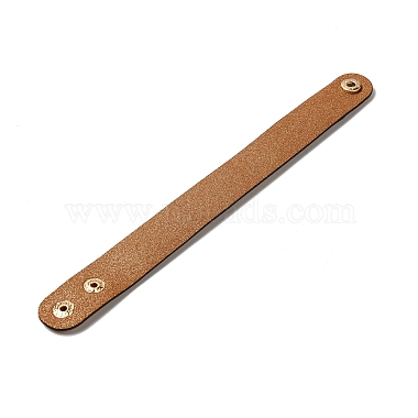 Faux Suede Snap Cord Bracelet(BJEW-F428-16)-2