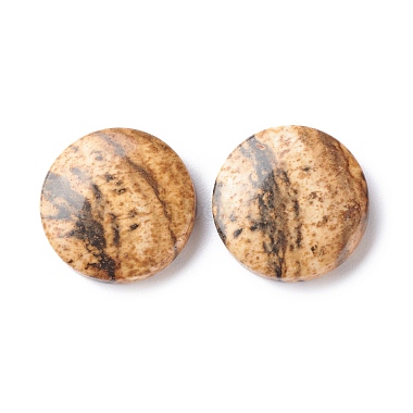 Natural Picture Jasper Cabochons(G-D478-05D-01)-2