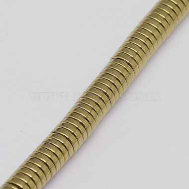 Electroplate Non-magnetic Synthetic Hematite Beads Strands(G-J164A-2mm-07)-3