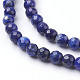 Natural Lapis Lazuli Beads Strands(G-G059-6mm)-3