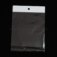 Cellophane Bags, White, 27x13cm, Unilateral Thickness: 0.03mm, Inner Measure: 23.1x13cm, Hole: 8mm(OPC-I002-13x27cm)