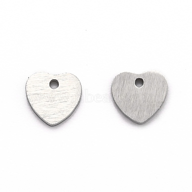 Stainless Steel Color Heart 304 Stainless Steel Pendants