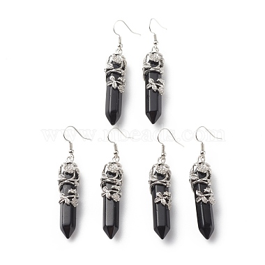 Obsidian Earrings