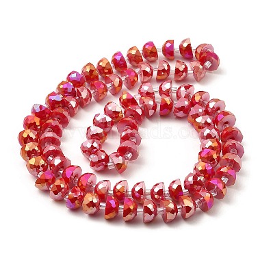AB Color Plate Glass Beads Strands(EGLA-P051-02A-B03)-2