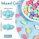 60Pcs Opaque Acrylic Beads(MACR-SC0001-90)-2