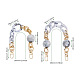 Givenny-eu 2pcs 2 style perles ovales et rondes poignée de sac acrylique(FIND-GN0001-16B)-3
