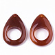 Pendentifs d'agate cornaline naturelle / rouge(G-R473-01)-2