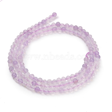Natural Lavender Amethyst Beads Strands(GG-CBA4399-A06-02)-5