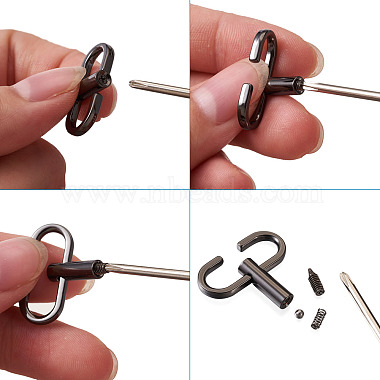Adjustable Iron Buckles for Chain Strap Bag(FIND-TA0001-18)-5