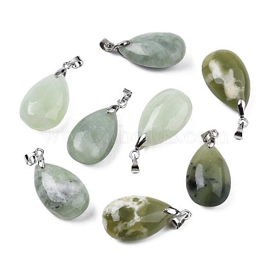 Nouveaux pendentifs en jade naturel(G-S243-29)-3