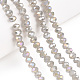 perles en verre plaquent brins(EGLA-A034-J8mm-B09)-4