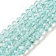 Transparent Baking Paint Glass Beads Strands(DGLA-A034-T8mm-D01)-1