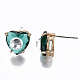 Brass Stud Earrings(GLAA-S193-038A-LG)-3
