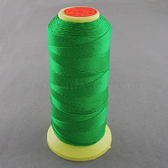 Nylon Sewing Thread, Green, 0.6mm, about 500m/roll(NWIR-Q005A-17)