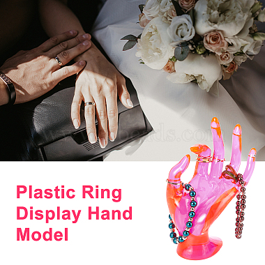 modèle de main d'affichage d'anneau en plastique(RDIS-WH0004-03B)-6