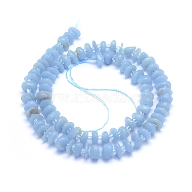 Natural Angelite Beads Strands(G-L552F-03)-3