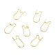 Brass Hoop Earring Findings(X-KK-F824-009G)-1