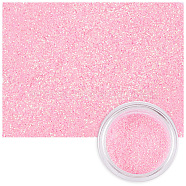 Nail Glitter Powder Shining Sugar Effect Glitter, Colorful Nail Pigments Dust Nail Powder, for DIY Nail Art Tips Decoration, Pink, Box: 3.2x3.35cm, 8g/box(MRMJ-S023-002C)