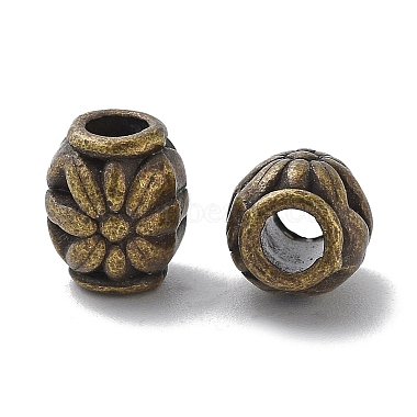Oval Alloy Beads