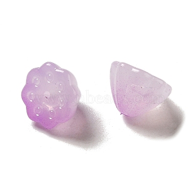 Two Tone Acrylic Beads(OACR-H039-01C)-2
