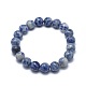 Natural Blue Spot Jasper Bead Stretch Bracelets(BJEW-K212-C-039)-2