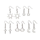 Alloy Hollow Dangle Earrings(EJEW-JE05495)-1