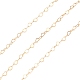 Brass Flat Heart Link Chains(CHC-M023-05G)-1