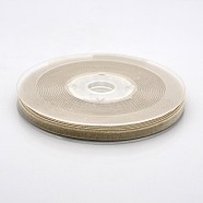 Polyester Velvet Ribbon for Gift Packing and Festival Decoration, Tan, 1/8 inch(4mm), about 100yards/roll(91.44m/roll)(SRIB-M001-4mm-836)