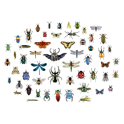 PVC Wall Stickers, Wall Decoration, Insect Pattern, 290x900mm, 2pcs/set(DIY-WH0228-756)