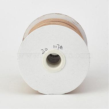экологически чистый корейский вощеный шнур из полиэстера(YC-P002-1mm-1117)-2