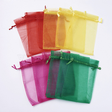 4色オーガンジーバッグ巾着袋(OP-MSMC003-06B-10x15cm)-3