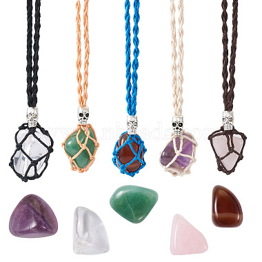 Mixed Color Gemstone Necklaces