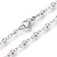 304 Stainless Steel Link Chain Bracelets(BJEW-P239-17)-3